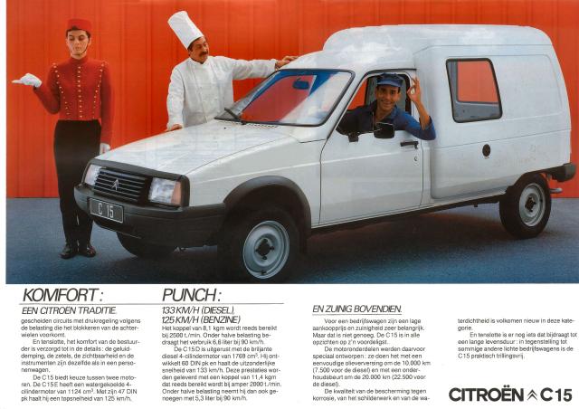 Benzin - Citroën C15 E - 1992